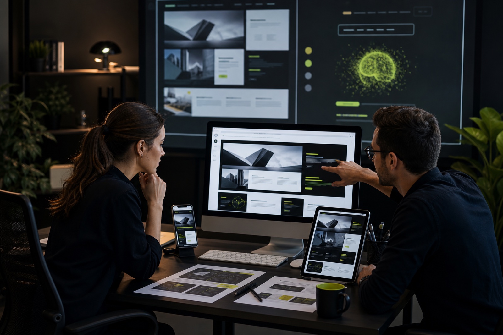 AI-Integrated Website Development